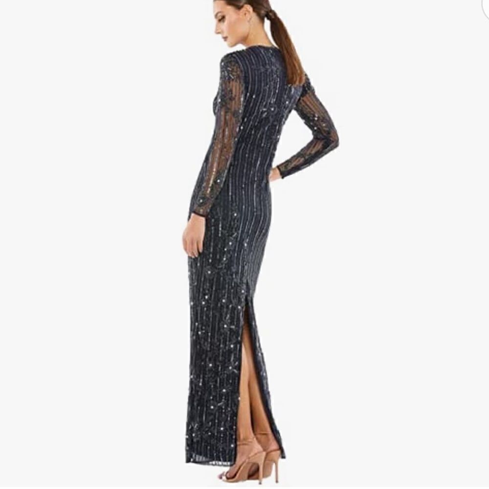 Mac Duggal 93626 Modest Dress for Evening AUTHENTIC - Picture 2 of 4